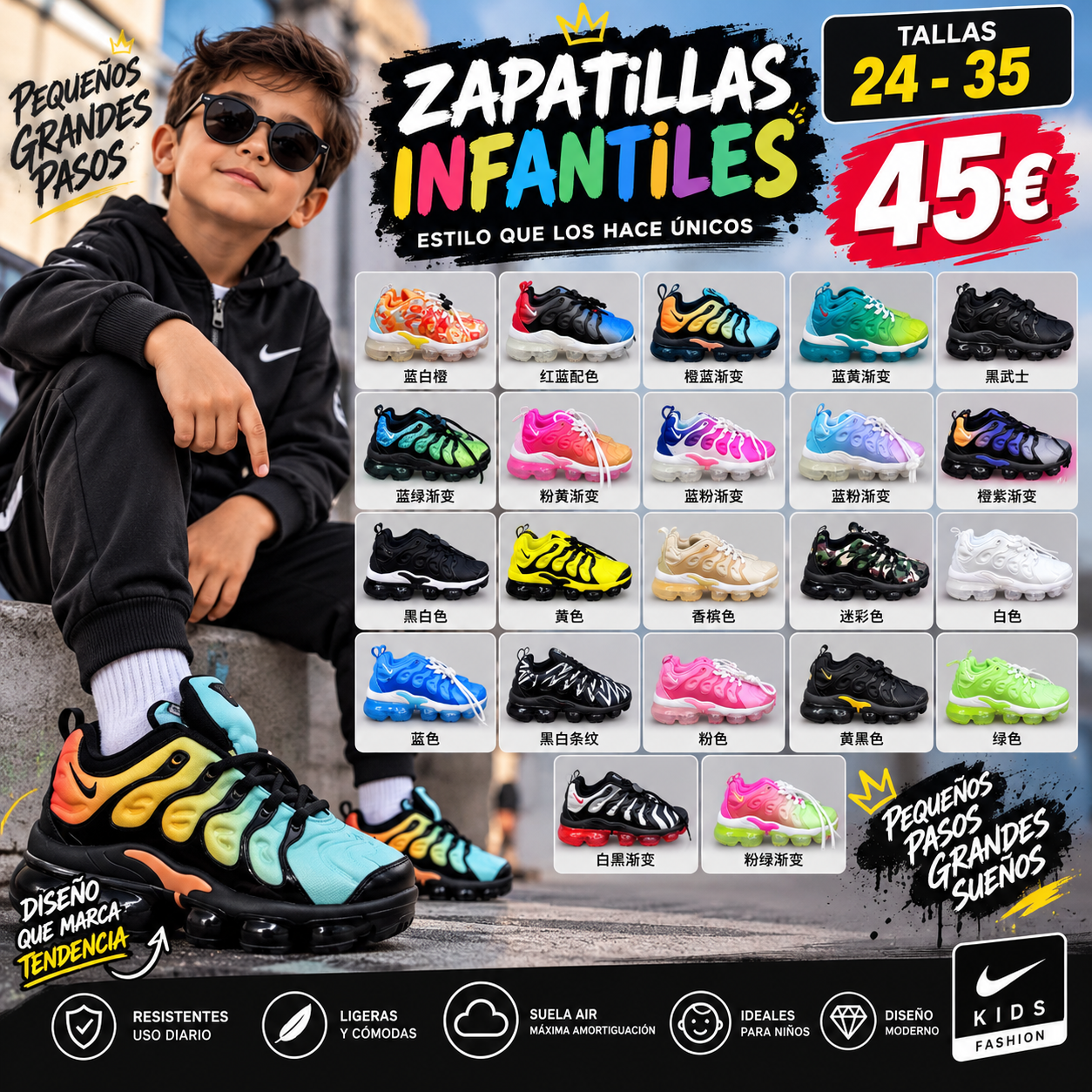 Zapatillas Nike TN Infantiles