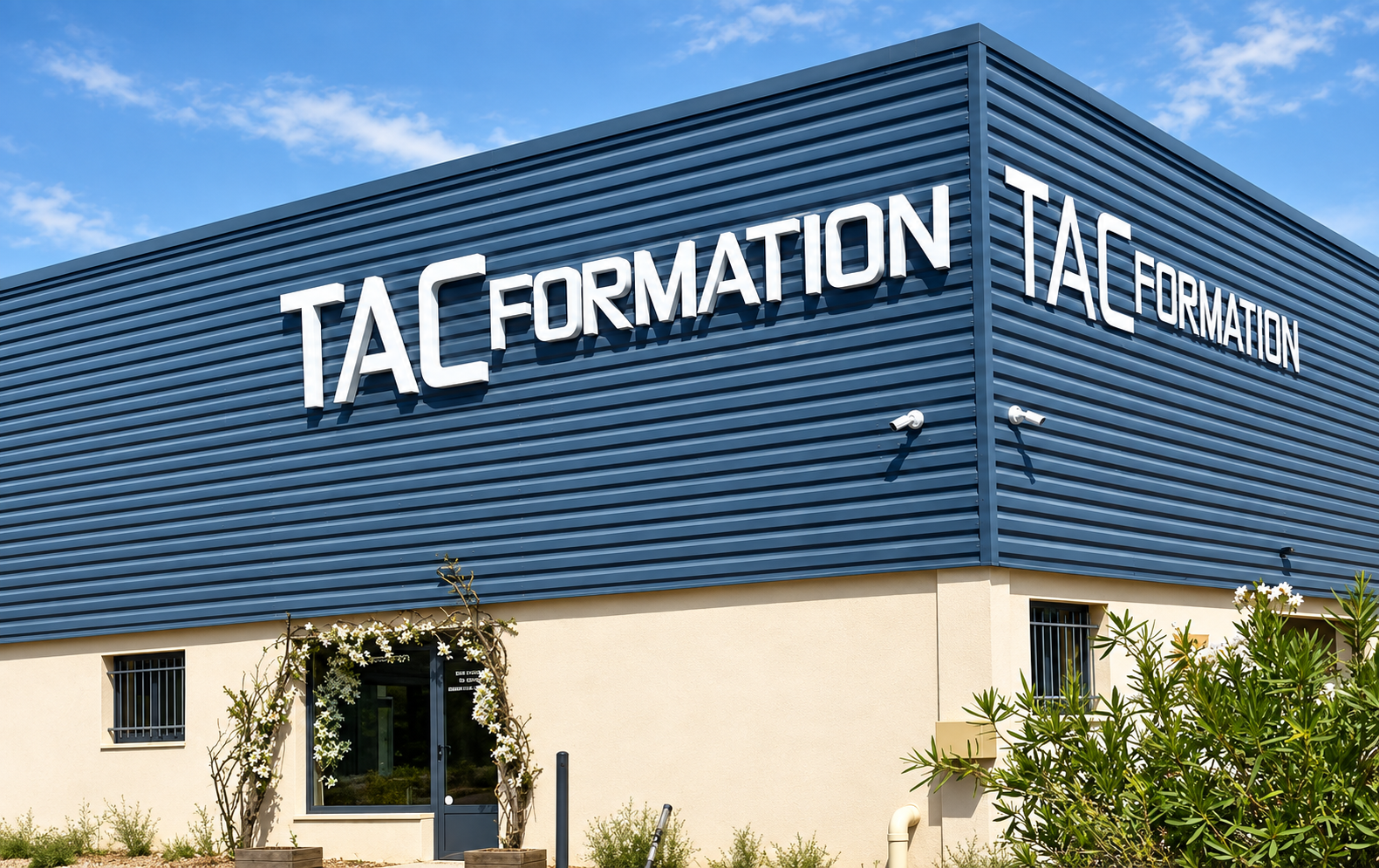La façade du centre TAC FORMATION