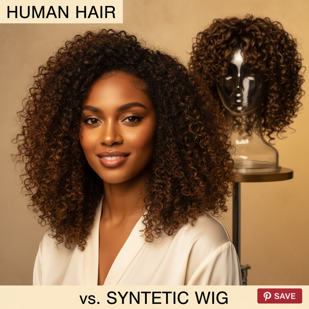 Long-term value comparison: one quality human hair wig vs three synthetic wig replacements