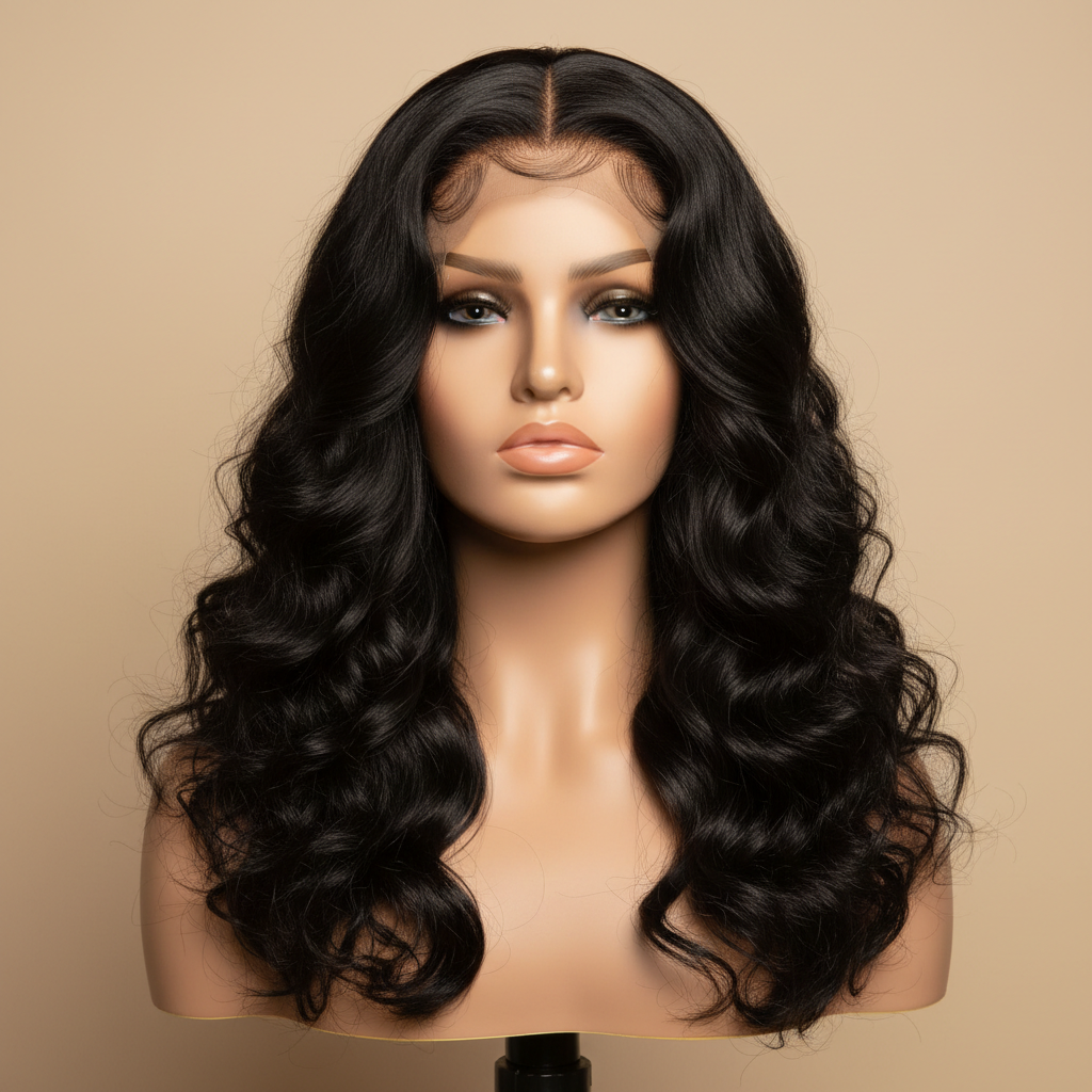 Indian Body Wave Bundle Wig