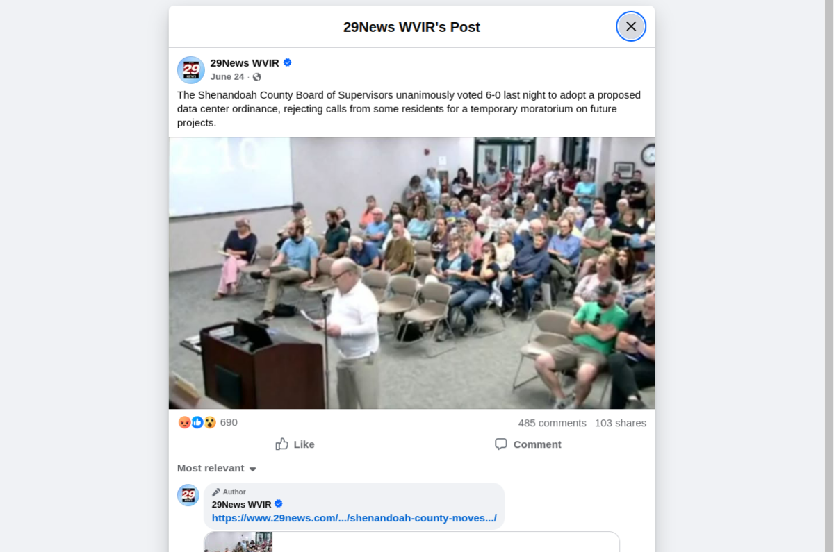 29News WVIR_Shenandoah_fb_screenshot.png
