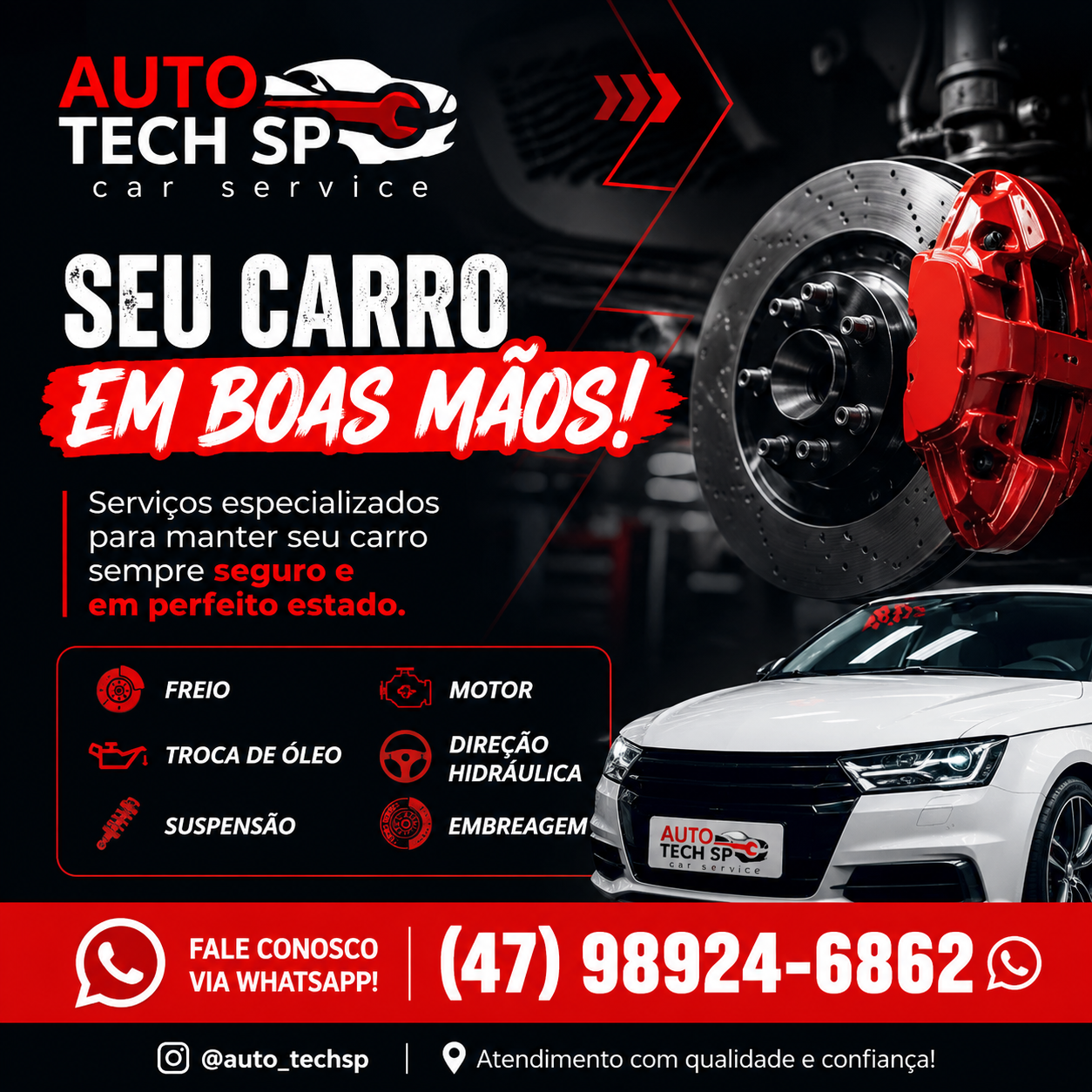 Auto Tech SP - Serviços especializados para seu carro