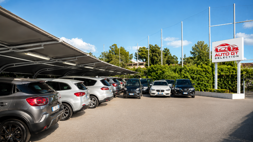Parco auto della sede Auto GT Selection