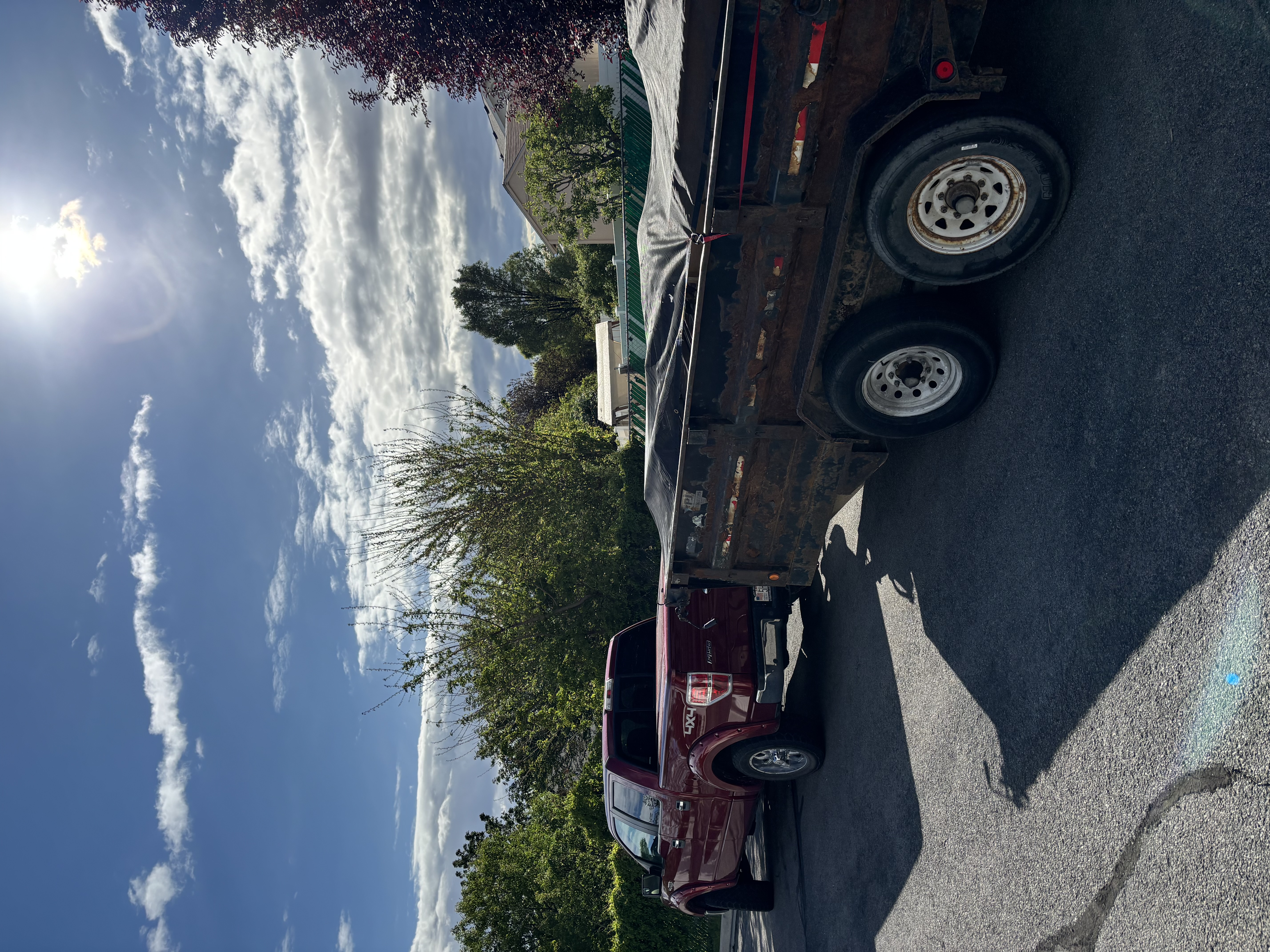 Fresh Pine Hauling truck