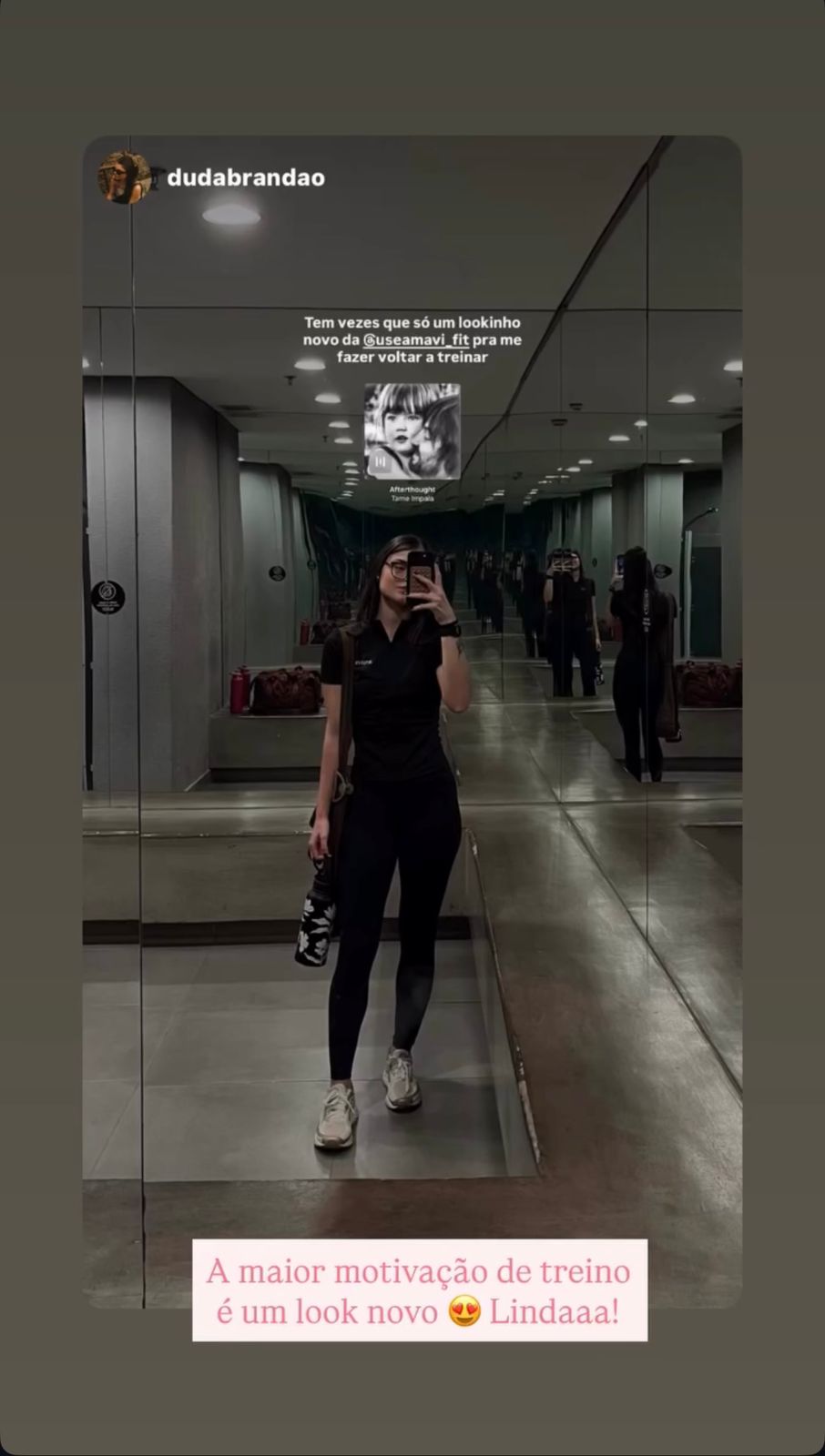 Duda Brandao usando AMAVI