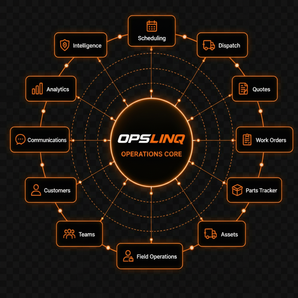 OpsLinq Operations Core orbit