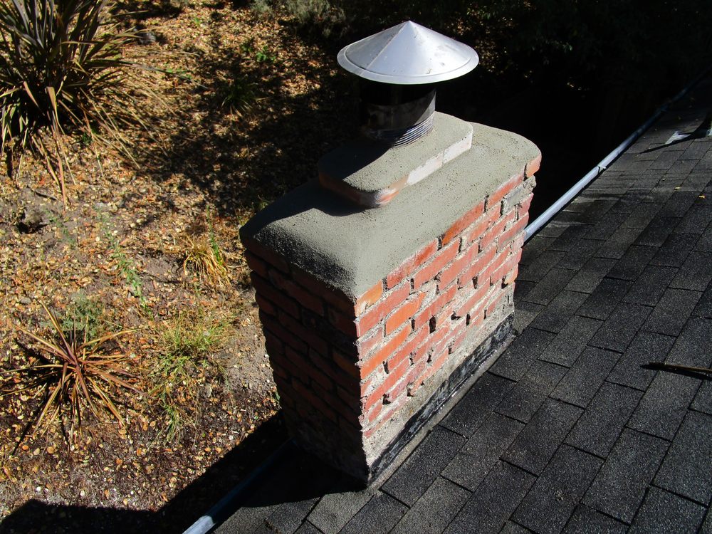New chimney cap installed