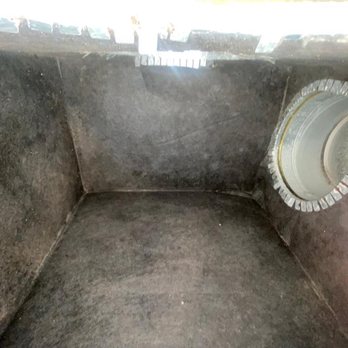 Return air box - before cleaning