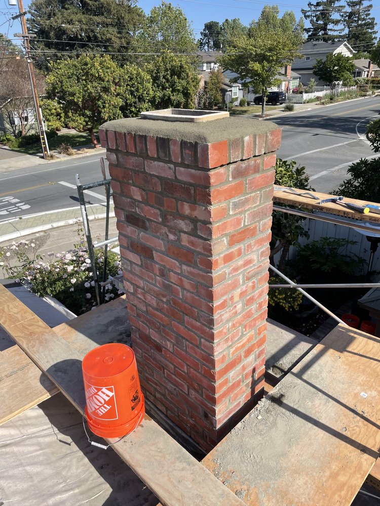 Crown rebuild with scaffolding setup