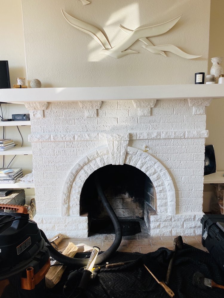 Air duct after cleaning - unretouched