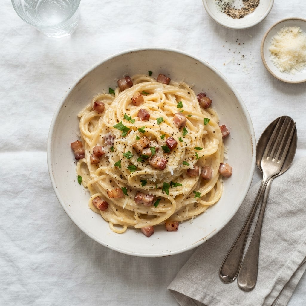 Pasta carbonara