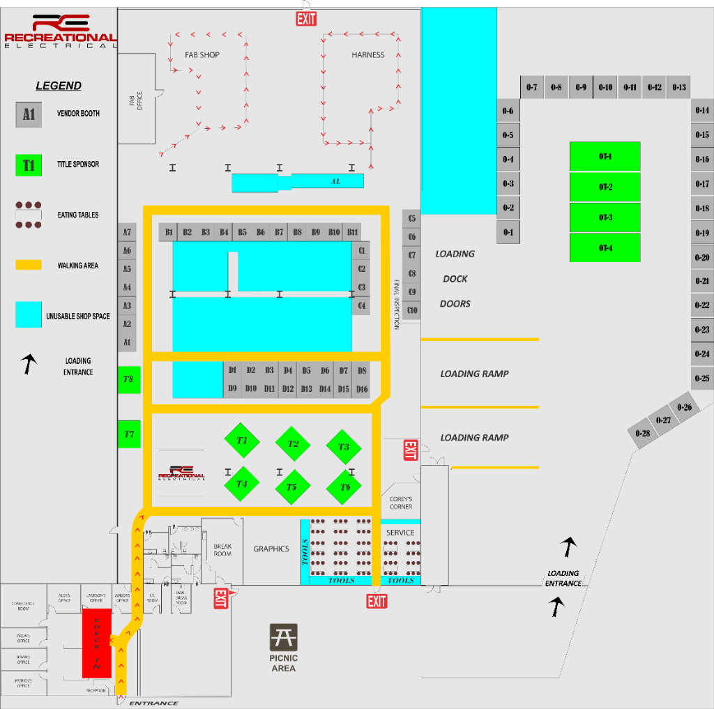 Fleet Expo Event Map