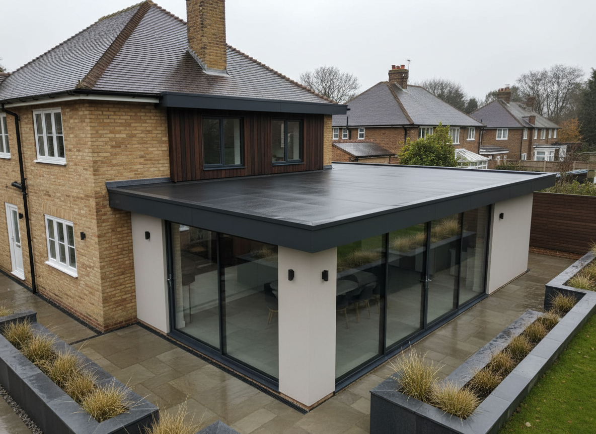 Modern Flat Roof Extension
