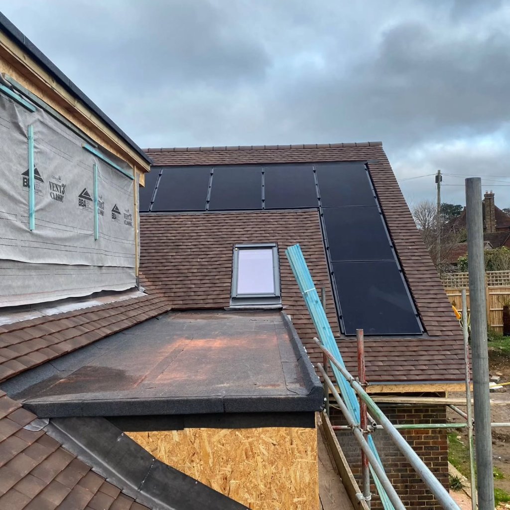 New roof installation by Bumblebee Roofing in South East England