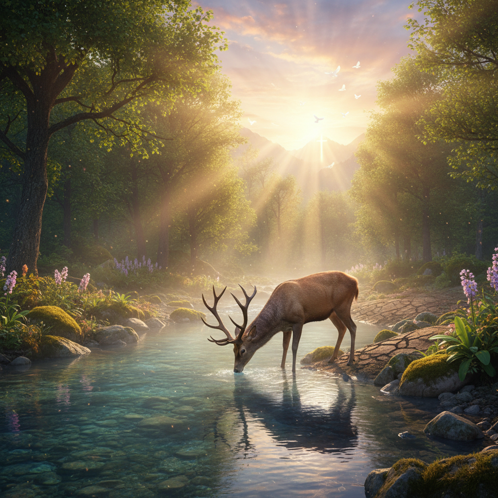 Wie der Hirsch lechzt nach frischem Wasser: Eine Andacht zu Psalm 42