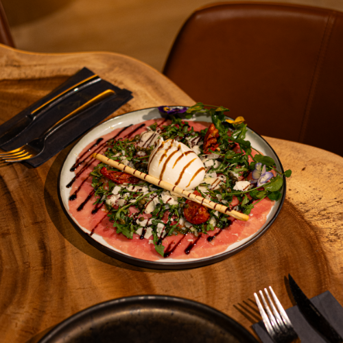 Carpaccio & Burrata