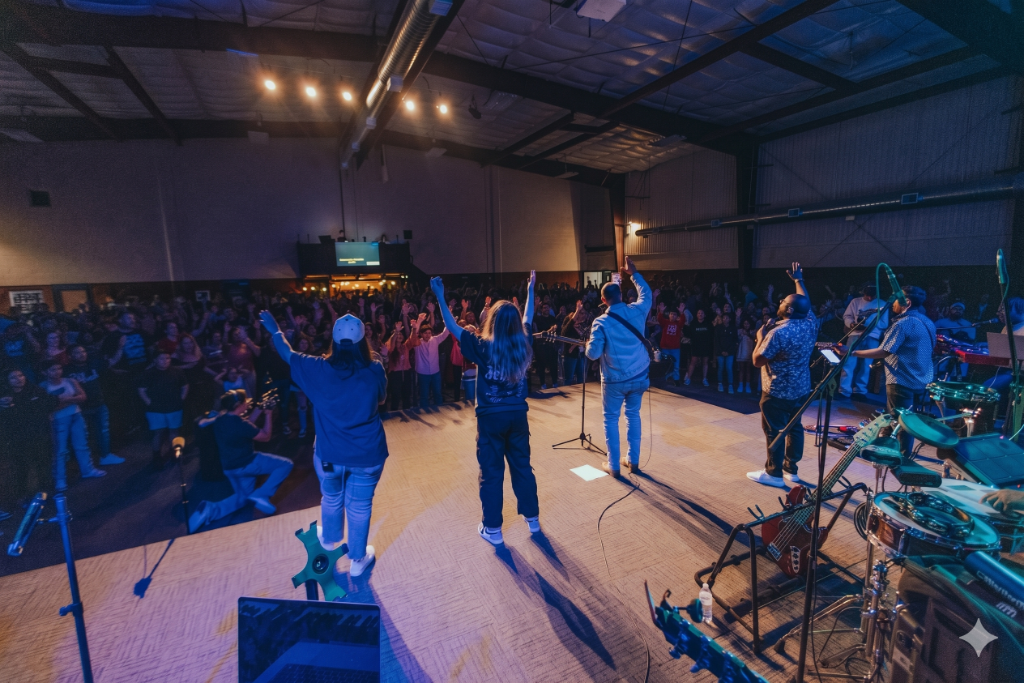 Presence Church congregation during worship