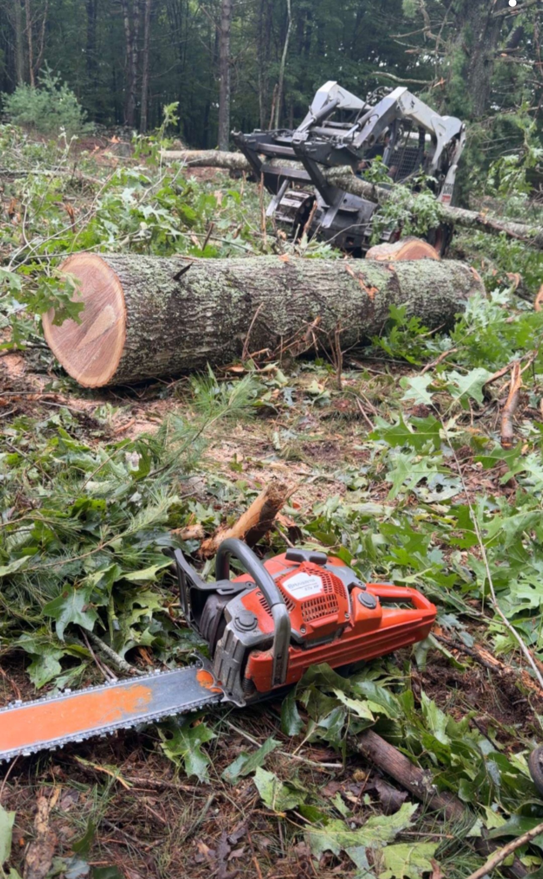 HUSQVARNA CHAINSAW ON SITE