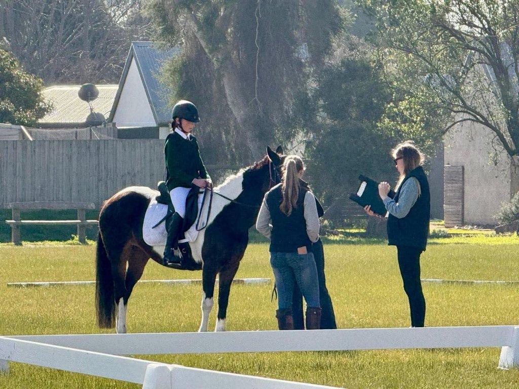 A training session with instructors