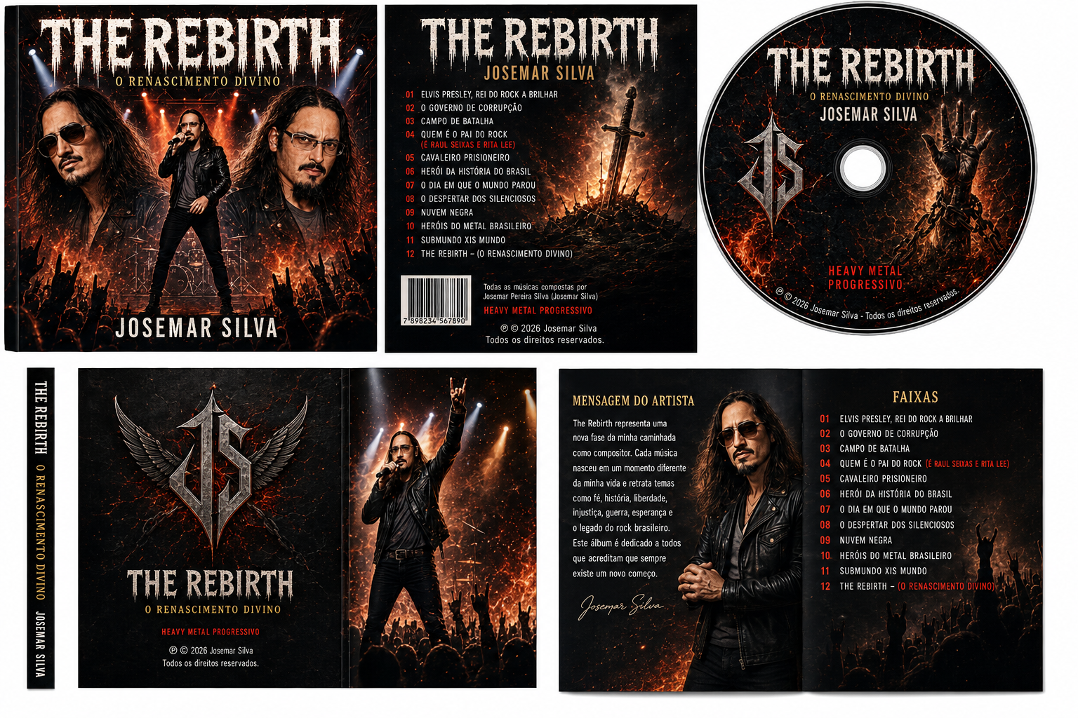 The Rebirth - Componentes do Álbum