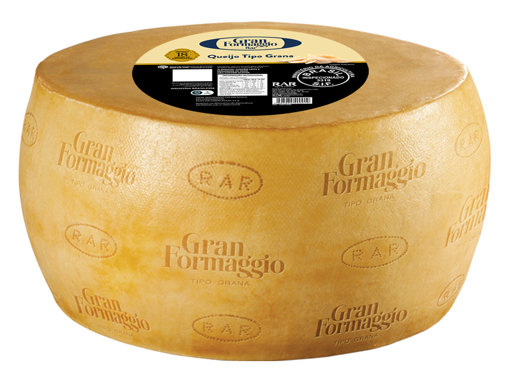 Queijo Gran Formaggio 18 Meses Forma Inteira