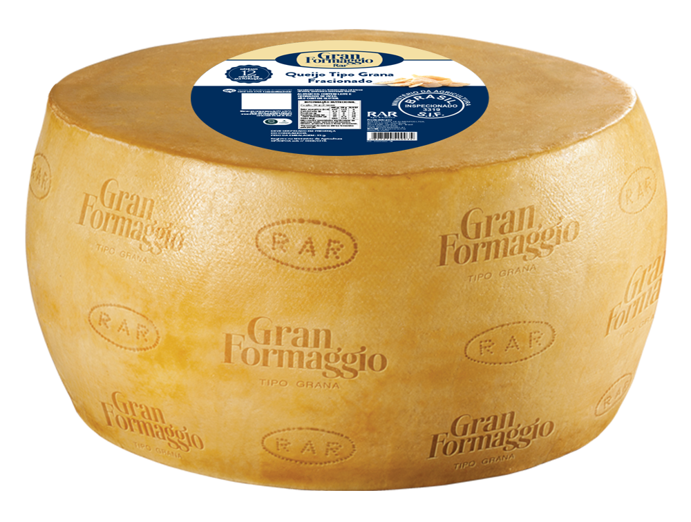Queijo Gran Formaggio 12 Meses Forma Inteira