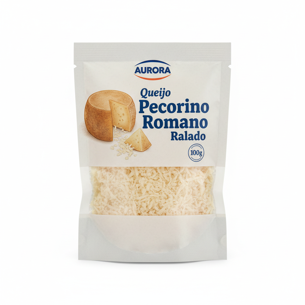Queijo Pecorino Romano Ralado 100g Fresco