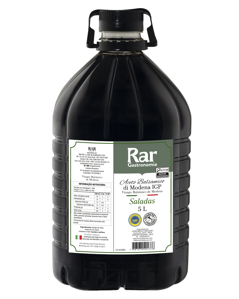 Aceto Balsâmico di Modena - Saladas 5L