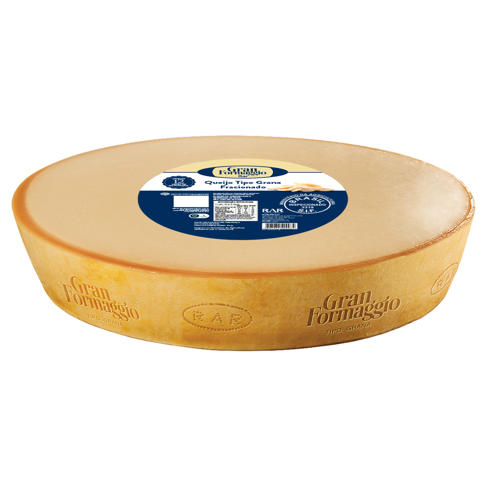 Queijo Gran Formaggio 12 Meses 1/2 Forma