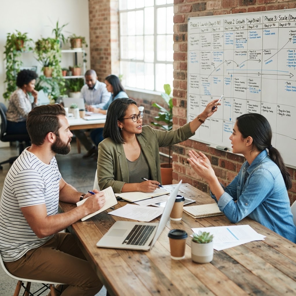 Small Business Marketing Plan: A 30/60/90 Day Template
