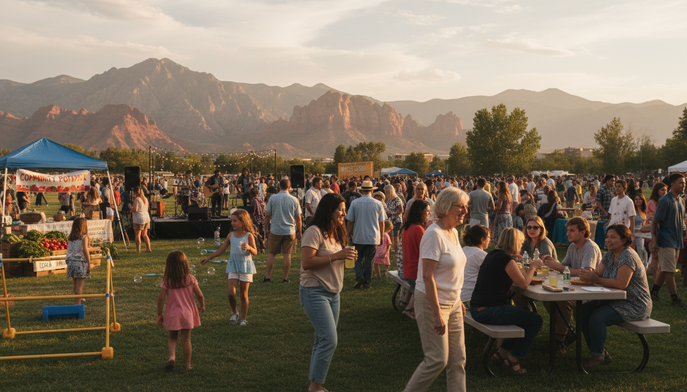 Utah community gathering