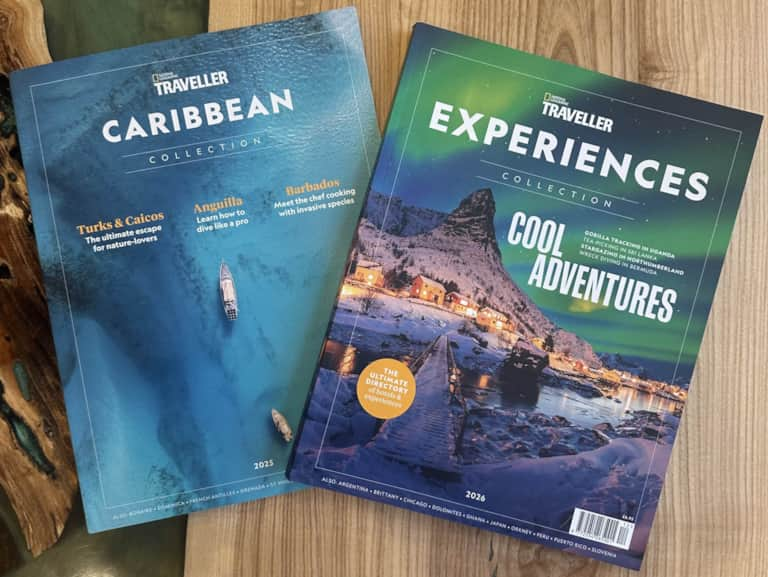 National Geographic Traveler magazines