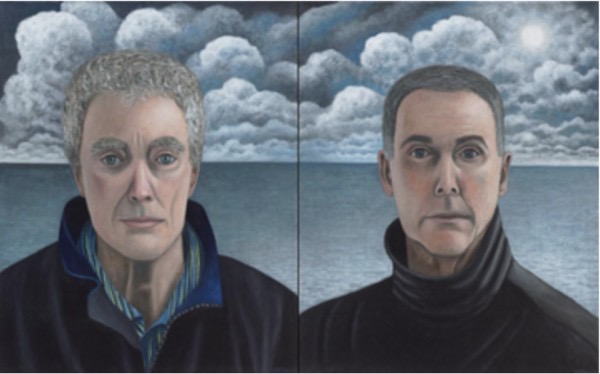 Scott Kahn — Self Portrait Diptych