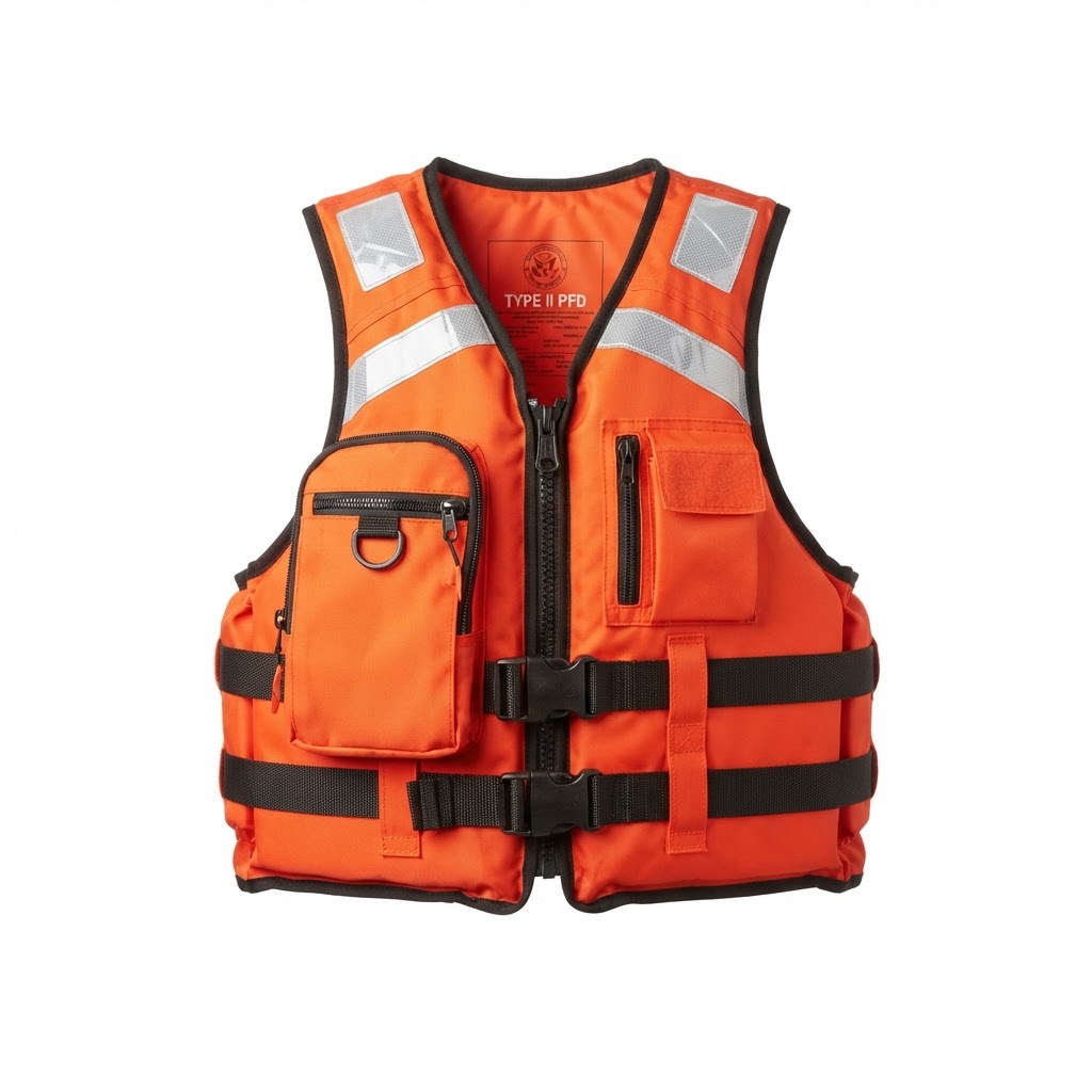 Standard USCG Approved Life Jacket (PFD)