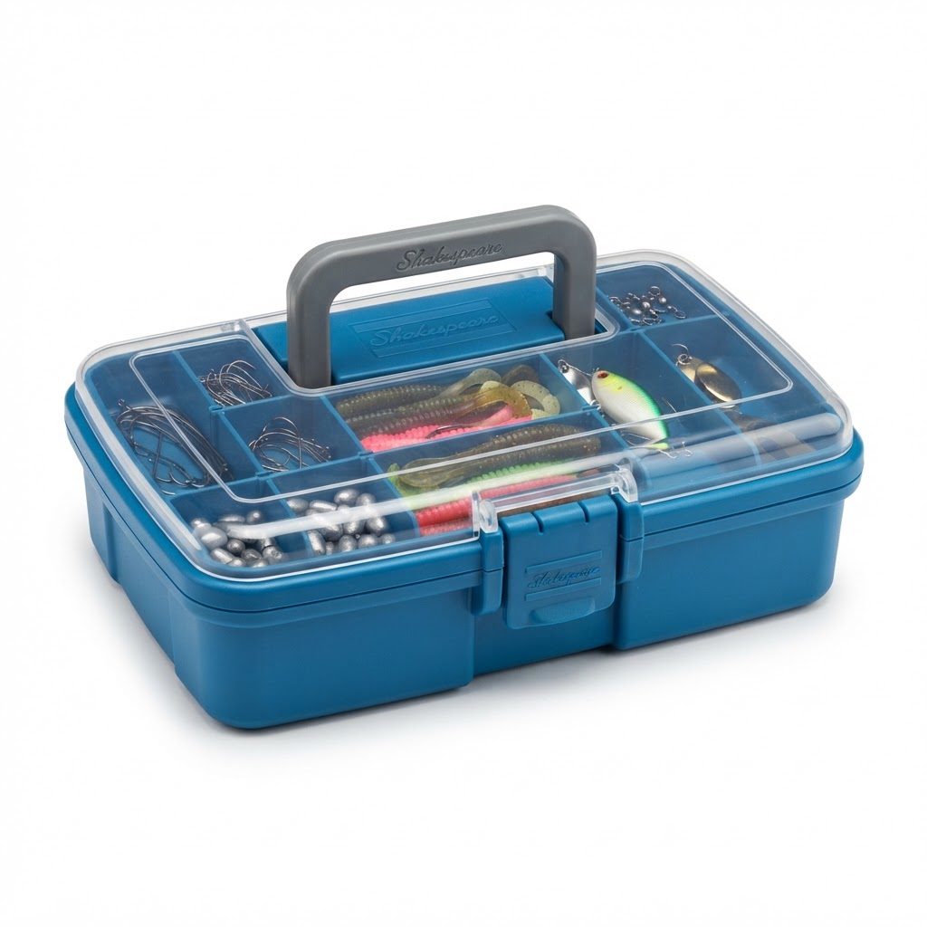 Shakespeare Catch More Fish Bass Tackle Box Kit
