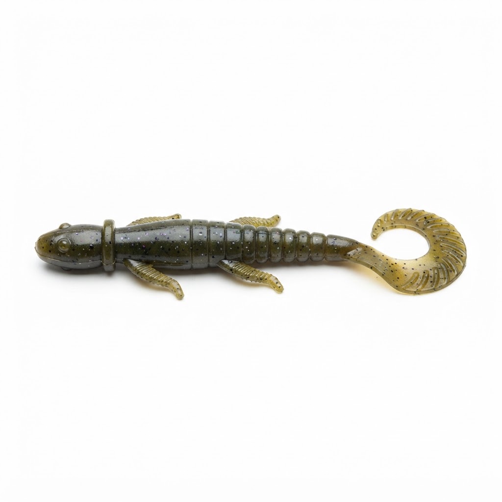 Zoom Magnum Lizard 9-inch (Green Pumpkin)