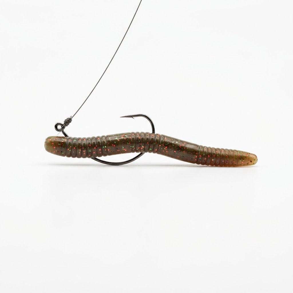 Zoom Trick Worm (Texas Rig)