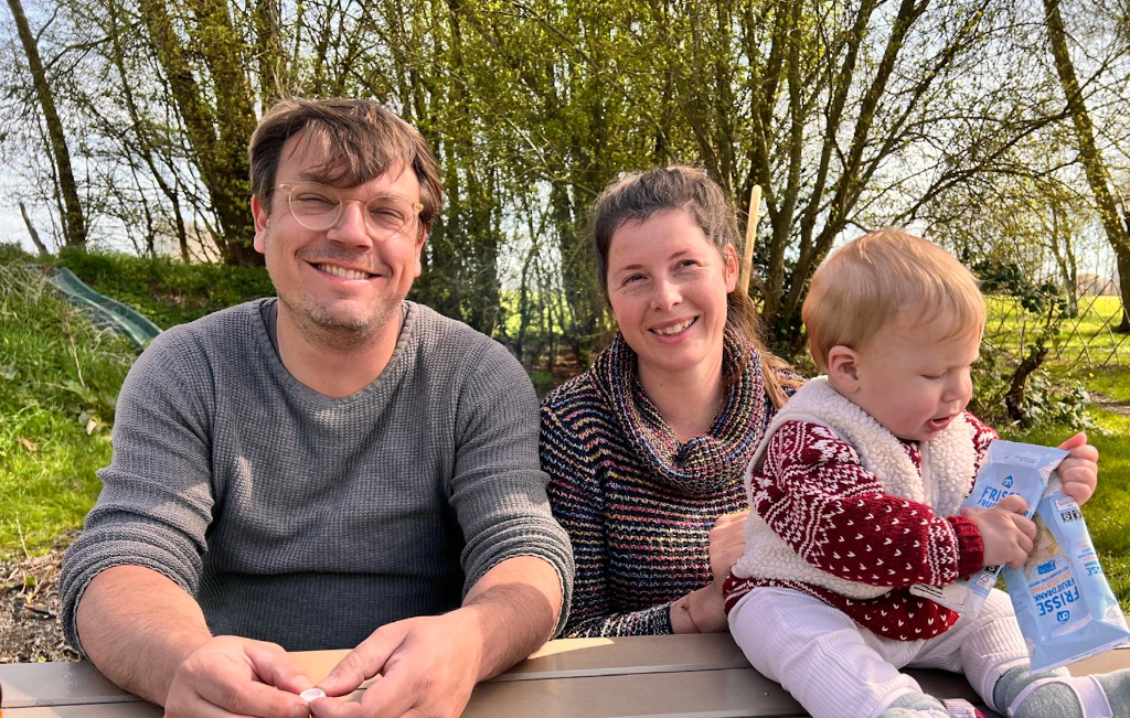 Rob en Sabrina bij De Kunstwei