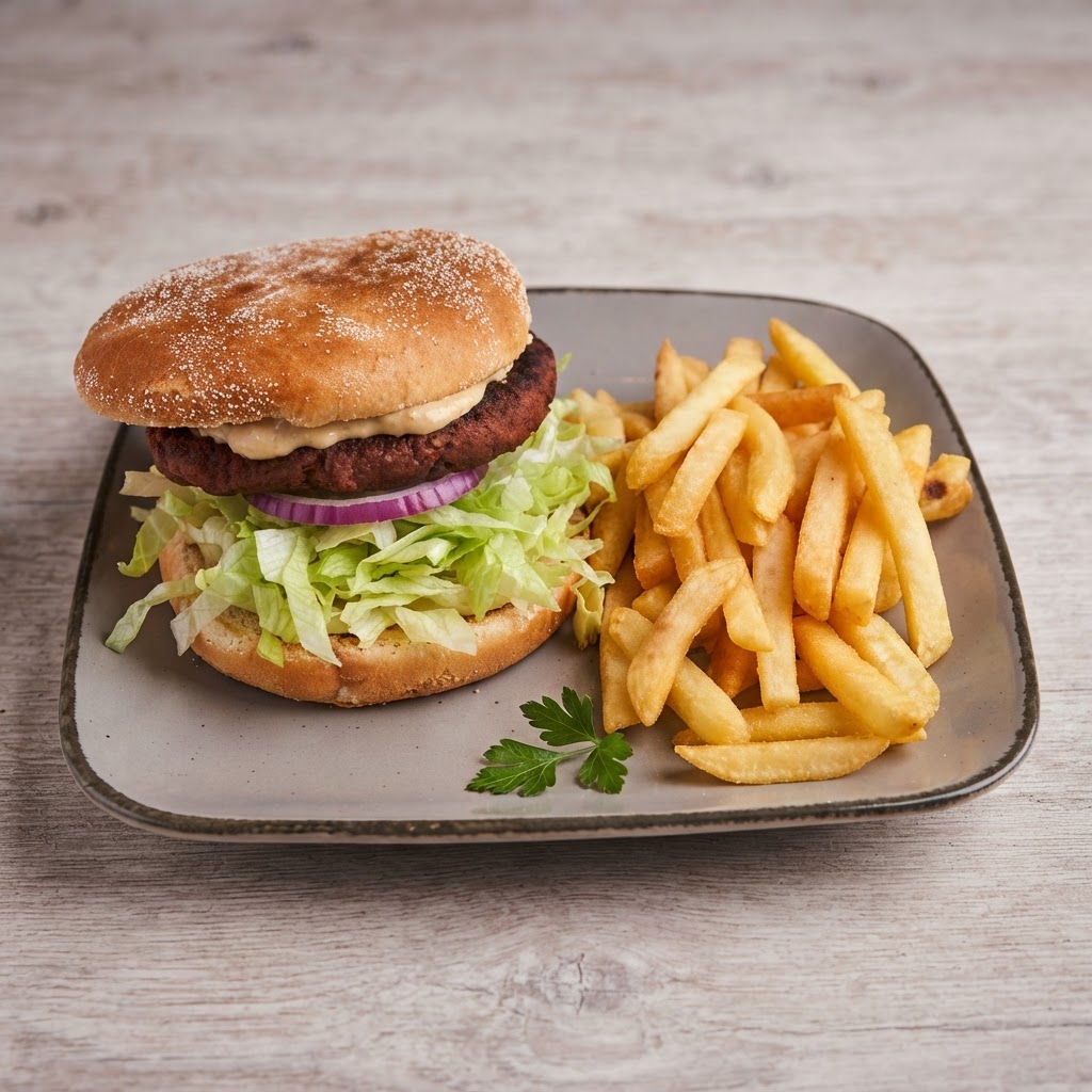 Hausgemachter Falafel Burger