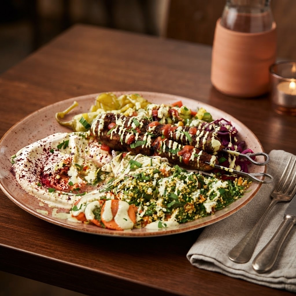 Hummus Kebab
