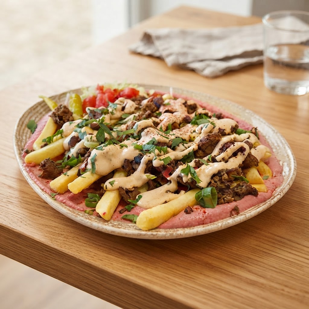 Loaded Pommes Rote Beete