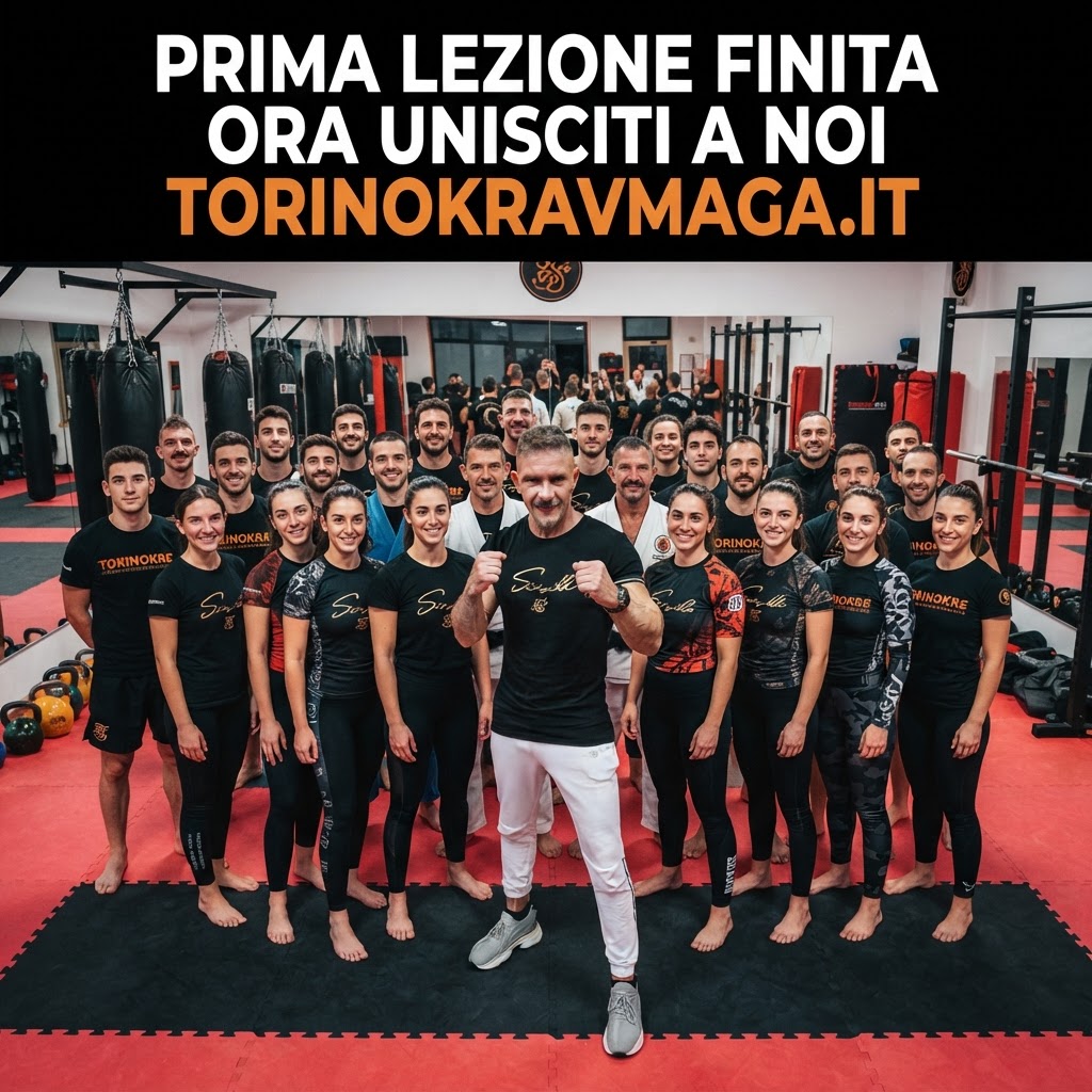 Prima lezione finita — unisciti al gruppo KravMMA Extreme Torino del Maestro Pintaldi