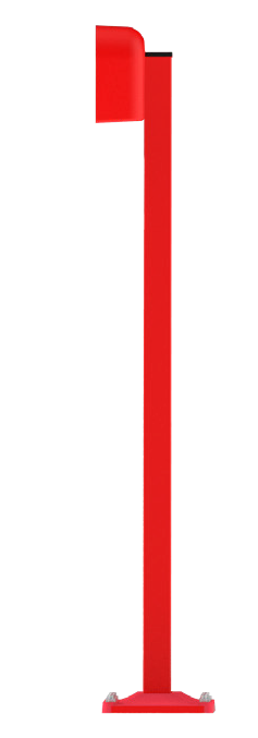 PSE Reader Pedestal — Car Height Straight