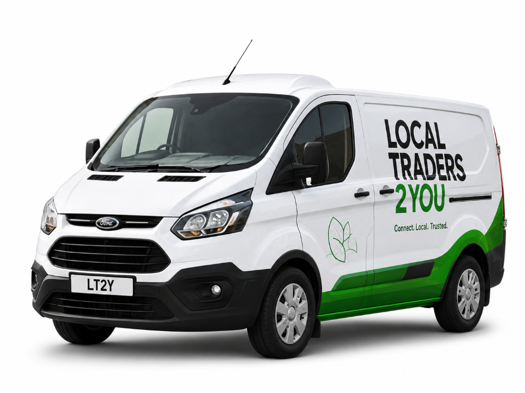 2010 Ford Transit — Local Traders 2 You branded van