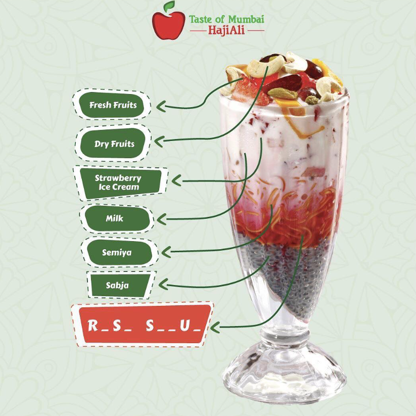 Fruit Falooda