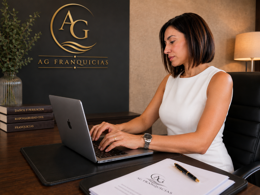 Andrea García, abogada especialista en franquicias en Valencia