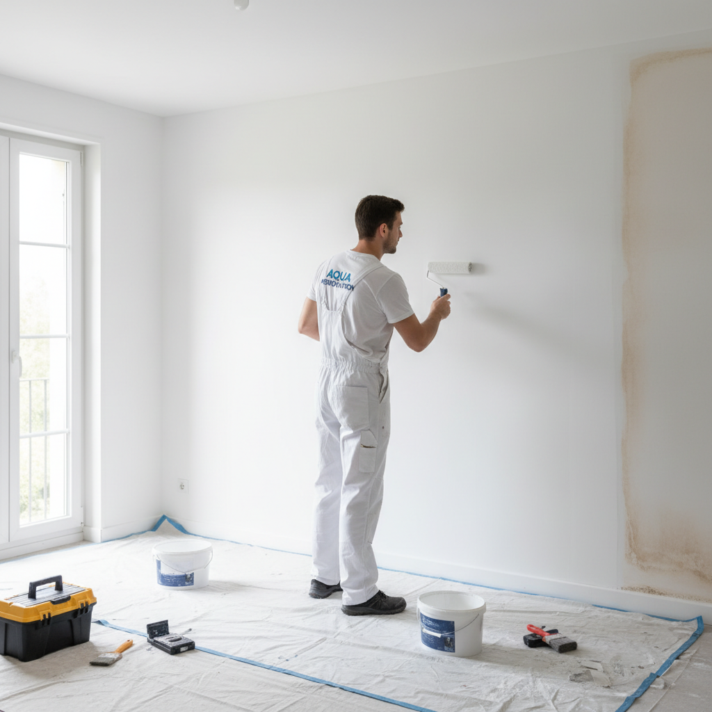 Rénovation après dégât des eaux