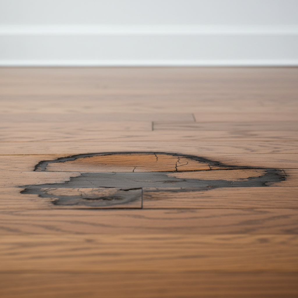 Parquet après dégât des eaux
