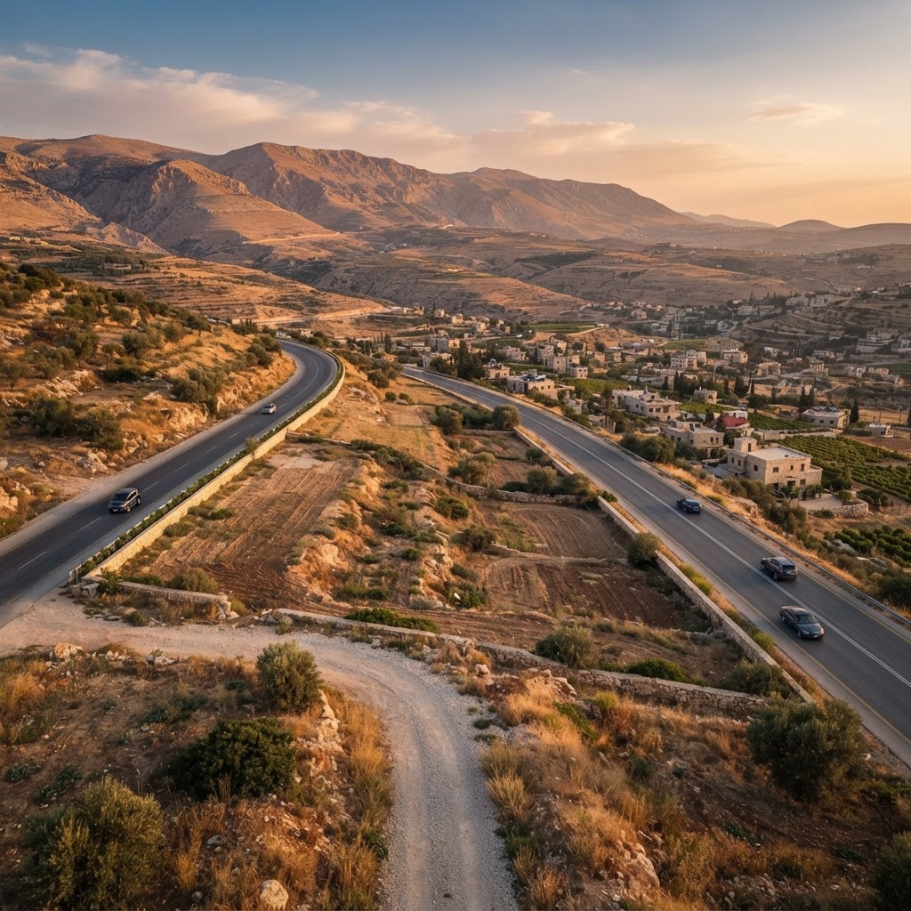 أرض استثمارية للبيع في صيدنايا – 11 دونماً على الشارع العام