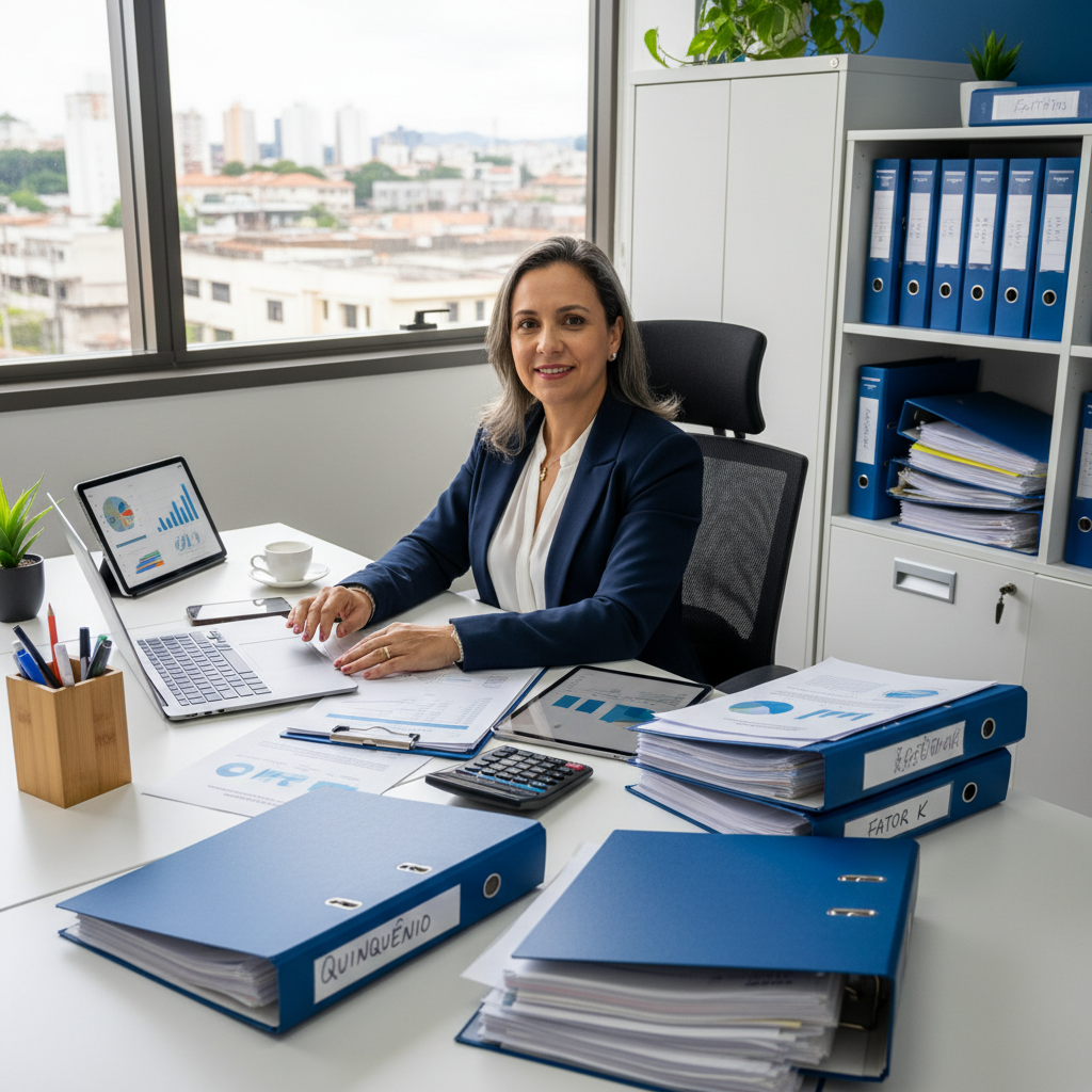 Como Organizar a Análise do Quinquênio e Fator K? - conteúdo informacional MADM BRASIL
